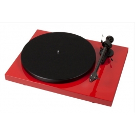 Pro-Ject Debut Carbon Turntable with Ortofone 2M RED Cart - Gloss Red