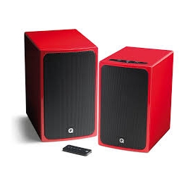 Q Acoustics BT3 Wireless Hifi Speakers / Gloss Red